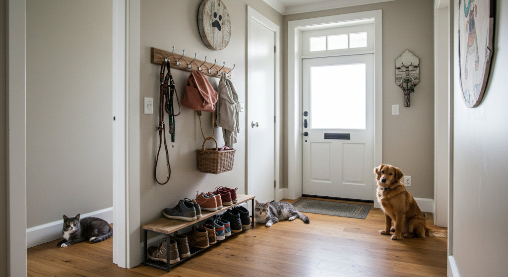 Pet-Friendly Entryway with Odor Solution for Multi-Pet Homes