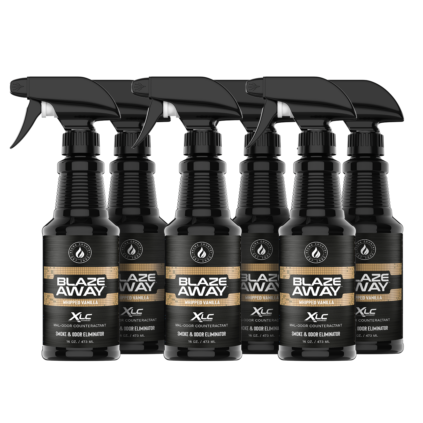 16 ounce 6 pack of Whipped Vanilla Smoke and Odor Eliminator.