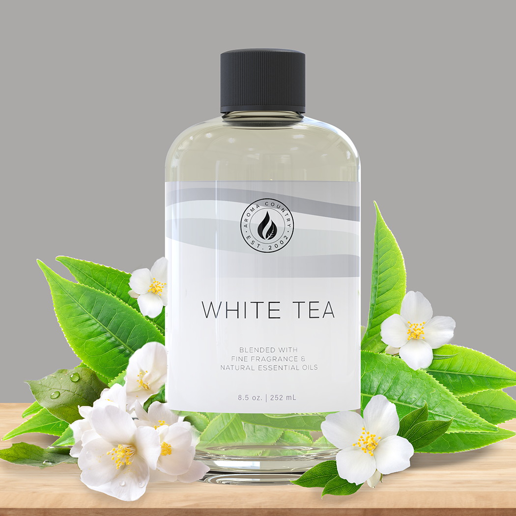 8.5 ounce White Tea diffuser oil refill.