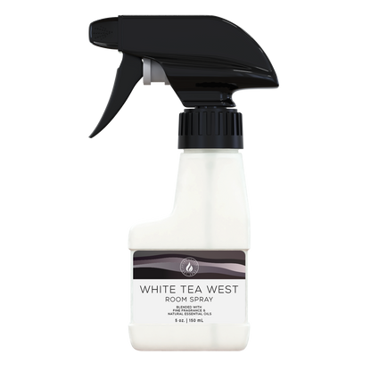 5 ounce bottle of White Tea West Room Spray.