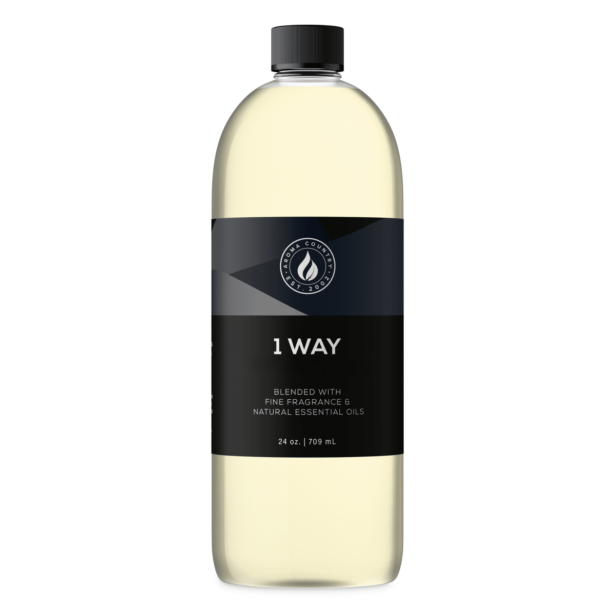 Aroma Country 1 Way diffuser oil, 24 oz (709 mL) bottle with a black cap on a white background