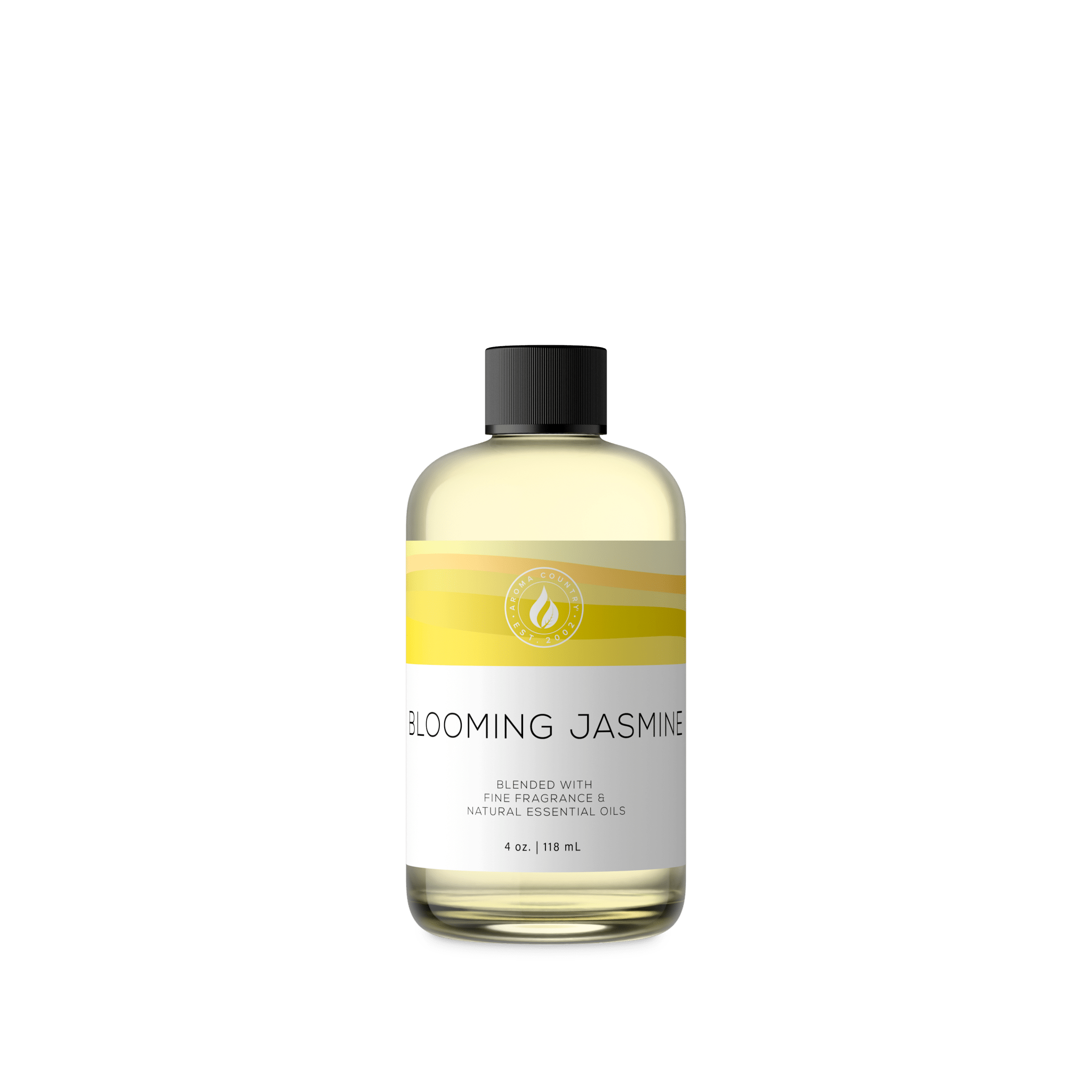Blooming Jasmine premium fragrance oil home scent featuring rich jasmine petals layered with soft green botanical notes for a relaxing floral aroma
