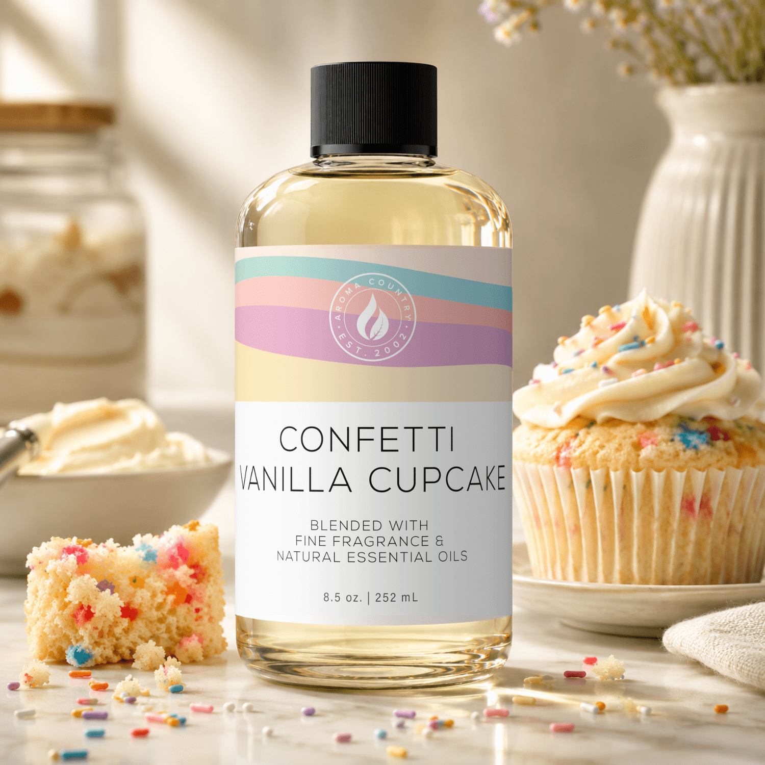 Confetti Vanilla Cupcake - Aroma Country