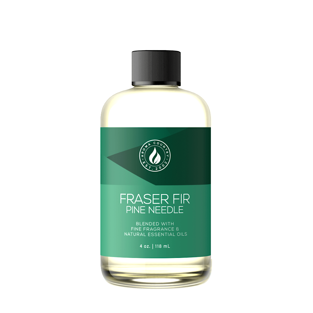 Fraser Fir Pine Needle fragrance oil for cold air diffuser with a vibrant evergreen aroma and refreshing mountain scent