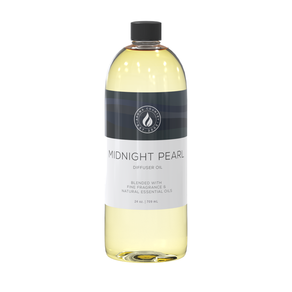 24 ounce Midnight Pearl diffuser oil refill.