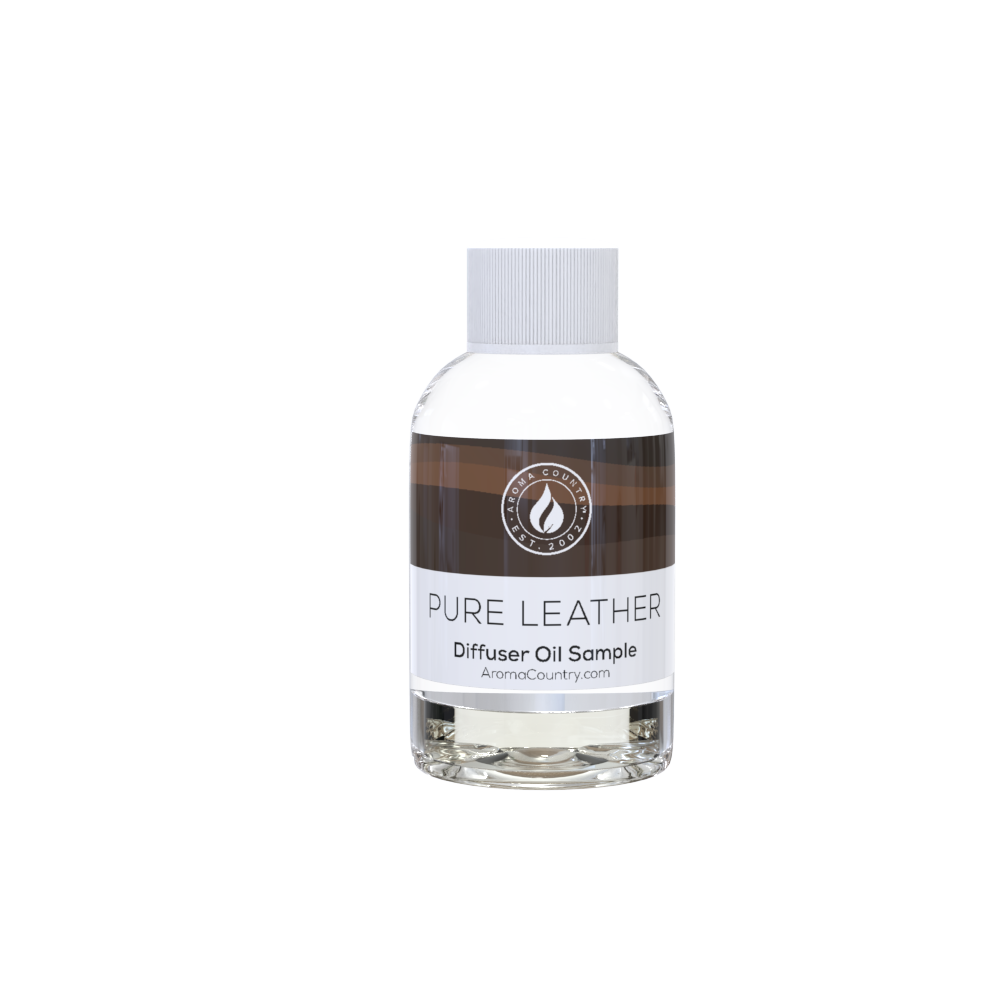 Pure Leather diffuser oil sample.