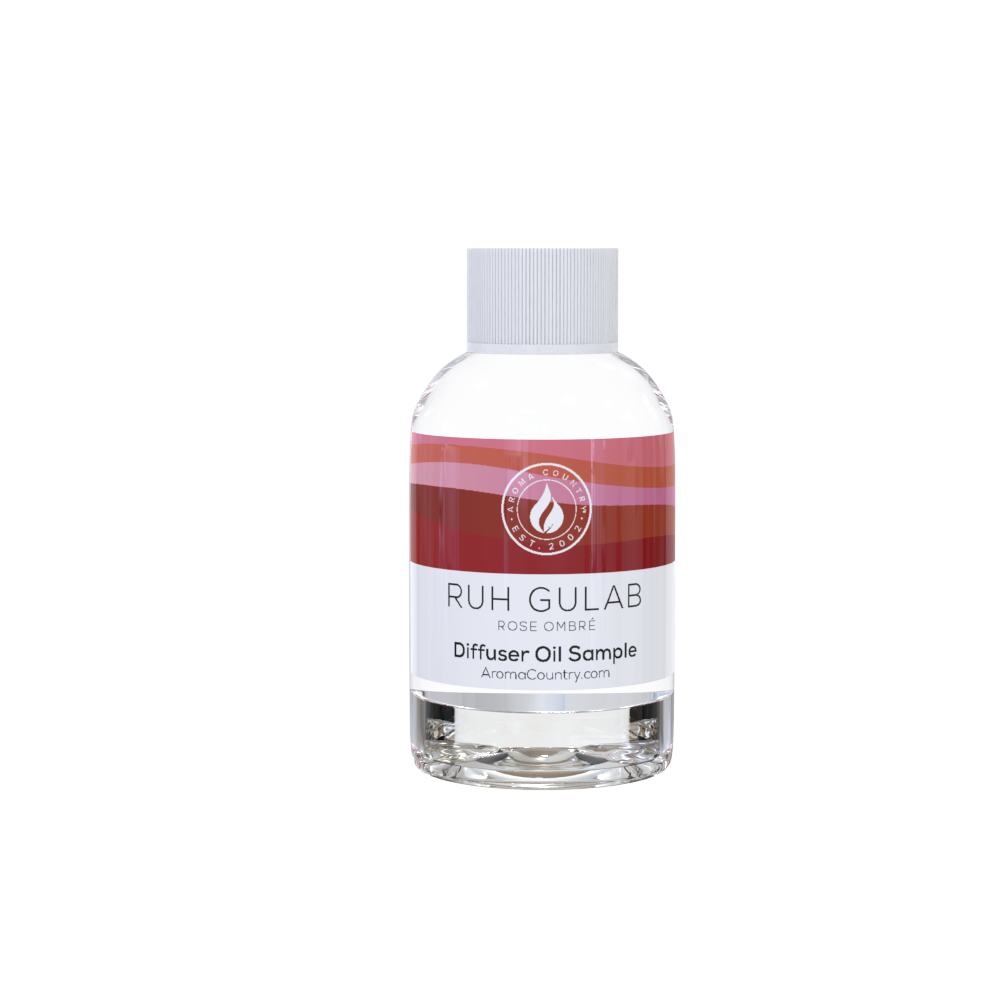 Ruh Gulab diffuser oil sample.