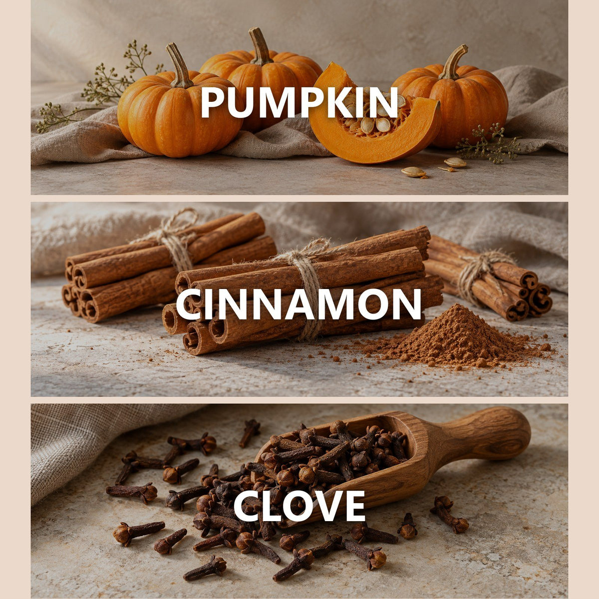 Pumpkin Spice scent notes