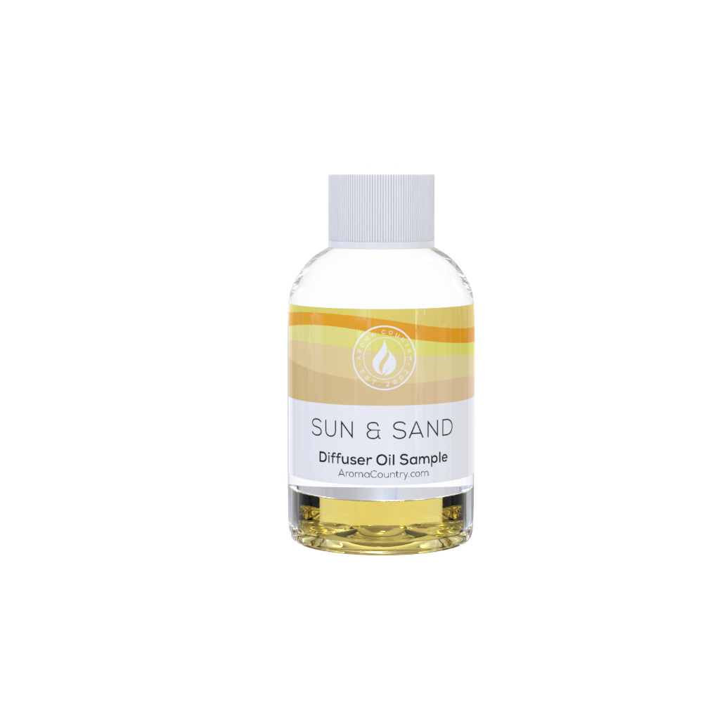 Sun and sand diffuser oil sample.