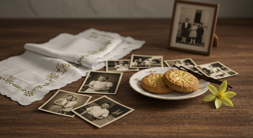 Portrait of a Mother Representing the Scent of Memory