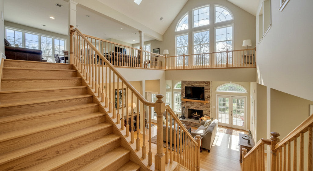 A multi-level home styled to highlight airflow and scent zoning. Cold air diffusion distributes fragrance oils with balance, supporting whole home freshness and refined comfort from a scent company.