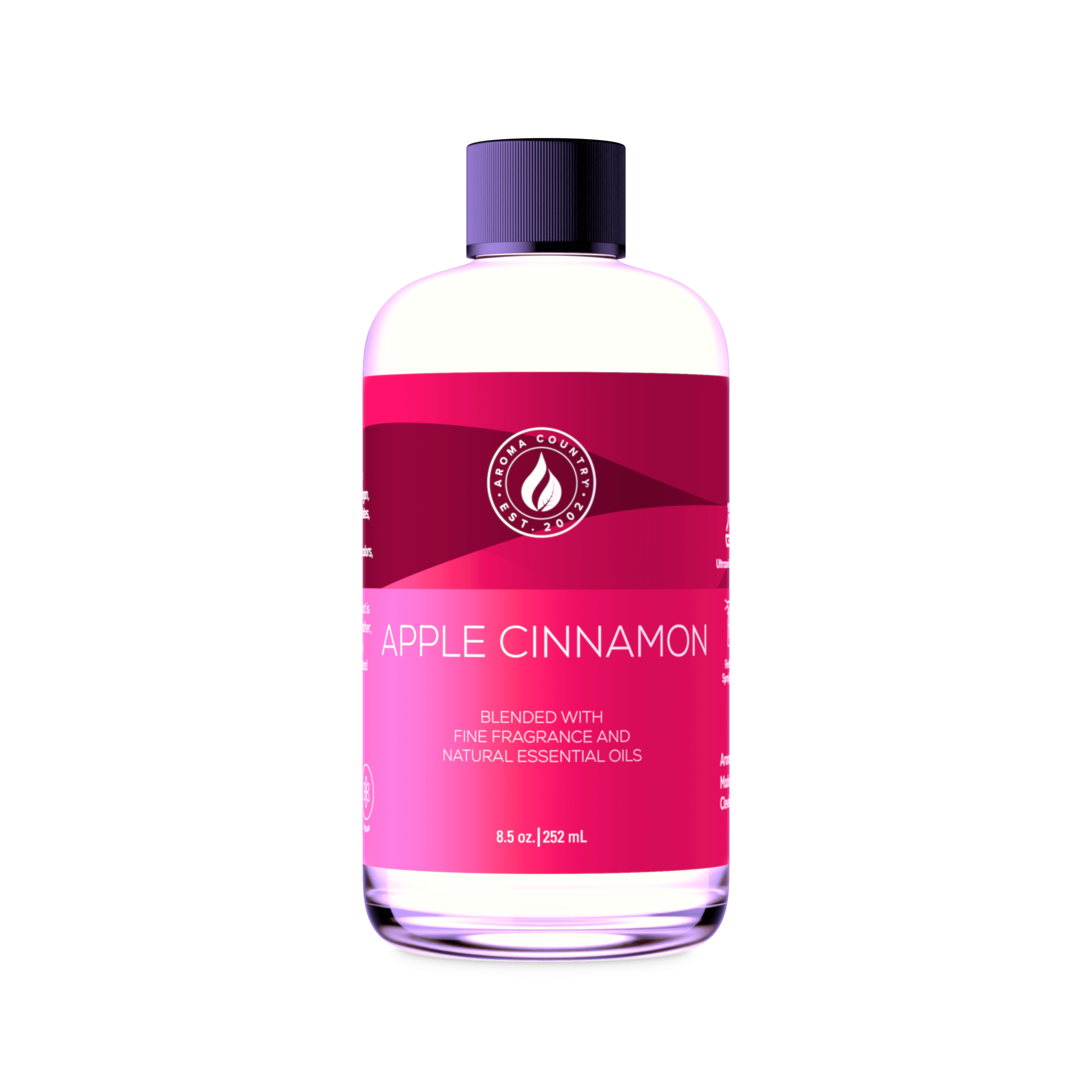 Apple Cinnamon concentrated home scent oil with sweet apple aroma, warm cinnamon spice, and a rich inviting fragrance