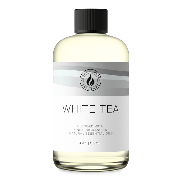 White Tea diffuser oil, 4 oz bottle