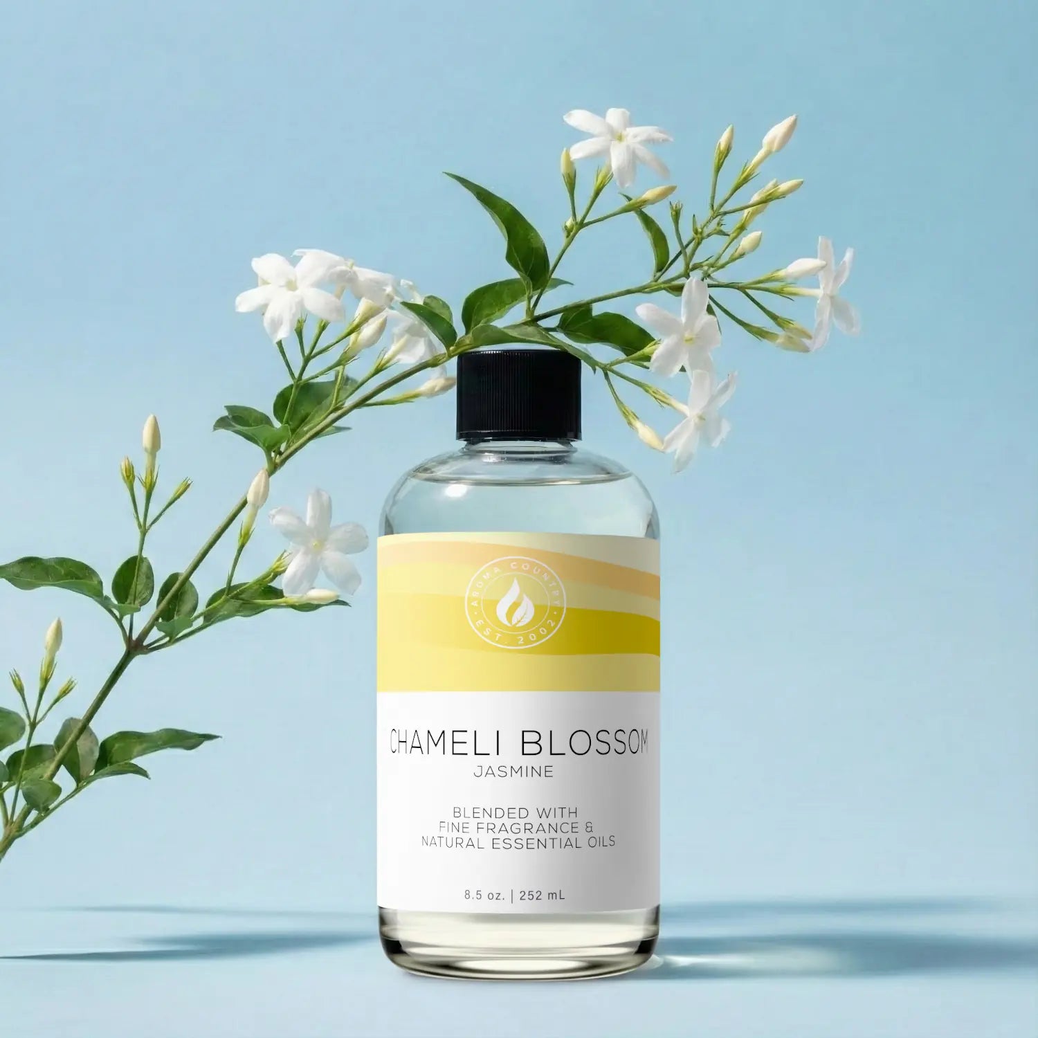 Chameli Blossom jasmine diffuser oil designed for light floral home fragrance and calm everyday scenting.