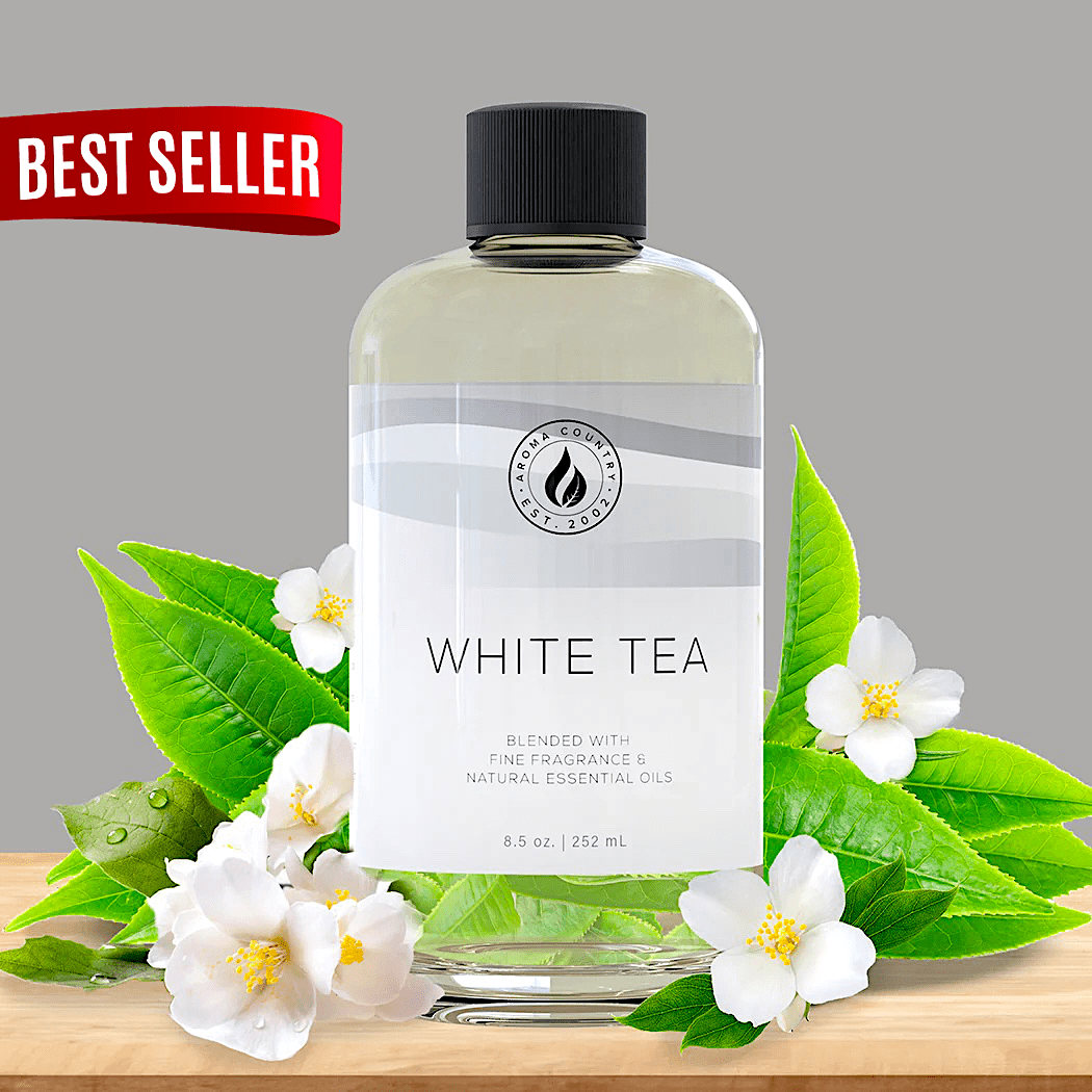 White Tea Diffuser Oil | Luxury Hotel-Inspired Scent – Aroma Country